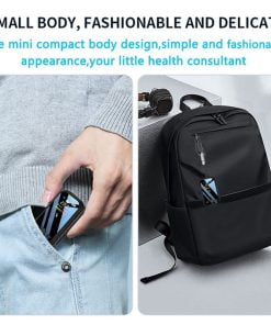 Uniqly Air ® Compacte 5-in-1 CO2 Monitor | Mini | Zwart