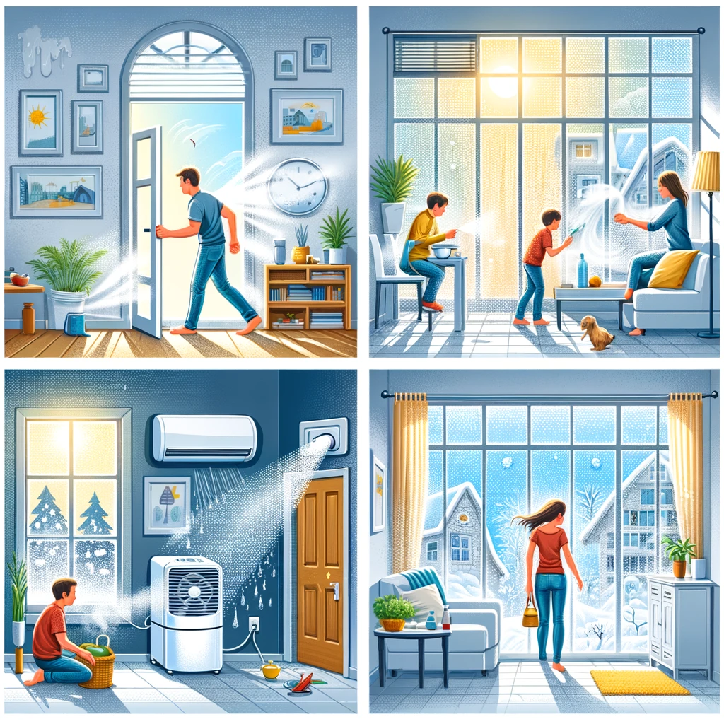Hoe kun je vochtige lucht in huis vermijden