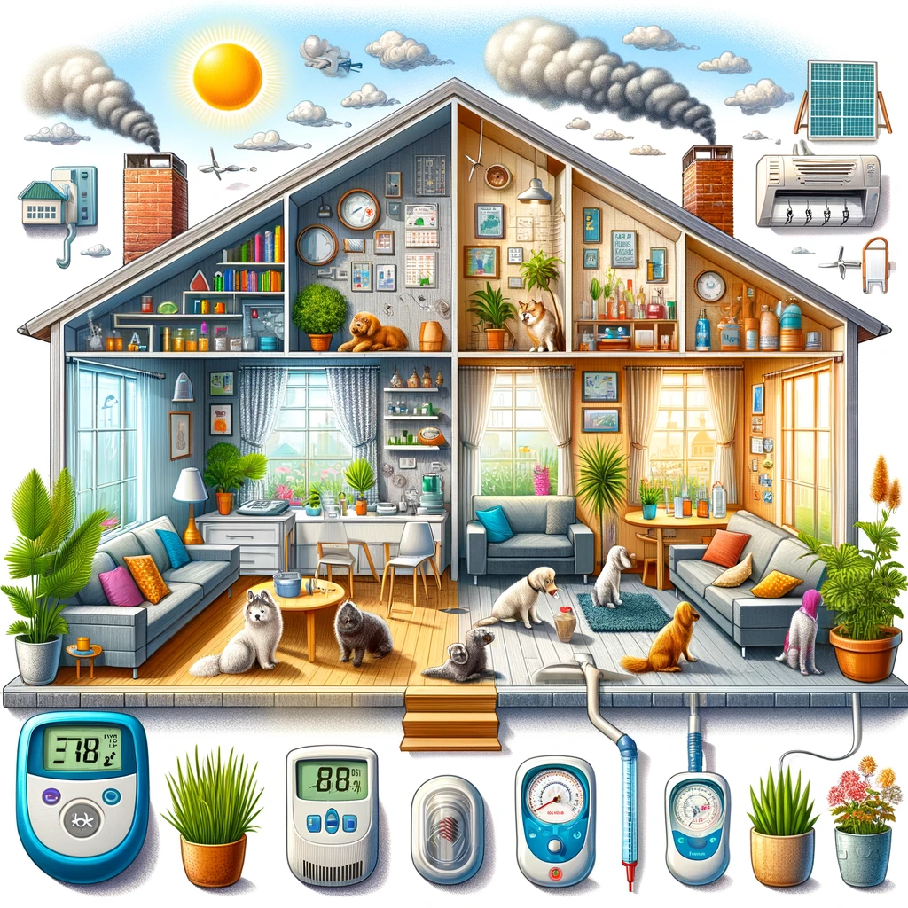 Hoe vaak moet de luchtkwaliteit in huis worden gemeten