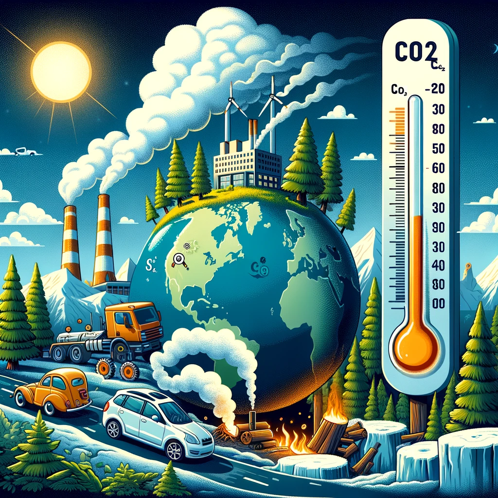 Koolstofdioxide en klimaatverandering