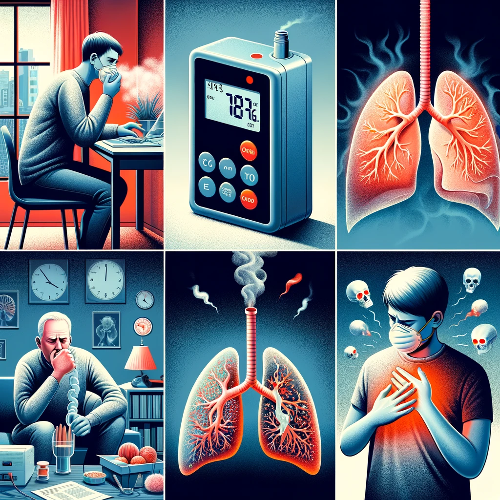 Verergering van bestaande aandoeningen Mensen met bestaande aandoeningen, zoals hart- en vaatziekten, kunnen meer last krijgen van hun symptomen door een slechte luchtkwaliteit.
