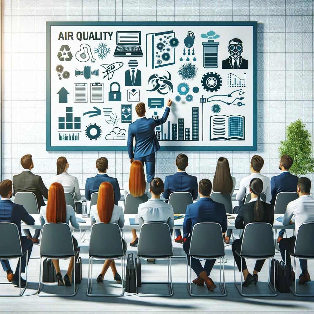De rol van werkgevers en werknemers bij het beheer van luchtkwaliteit op kantoor