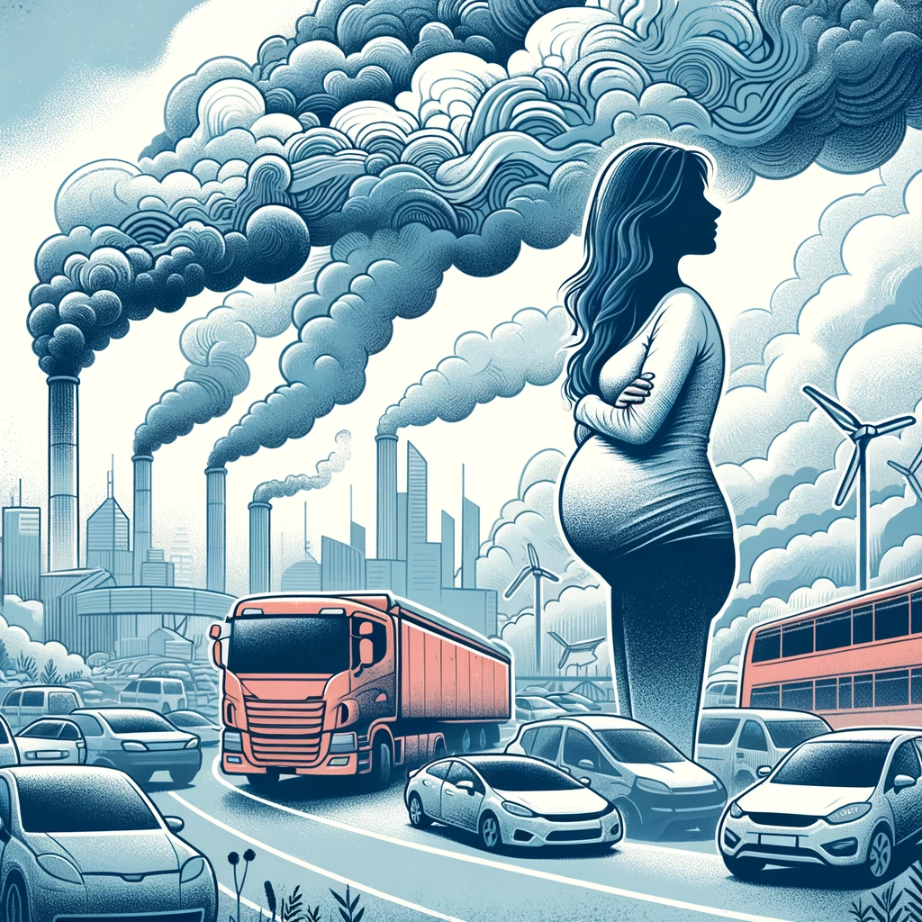 Wat is de relatie tussen luchtkwaliteit en zwangerschap?