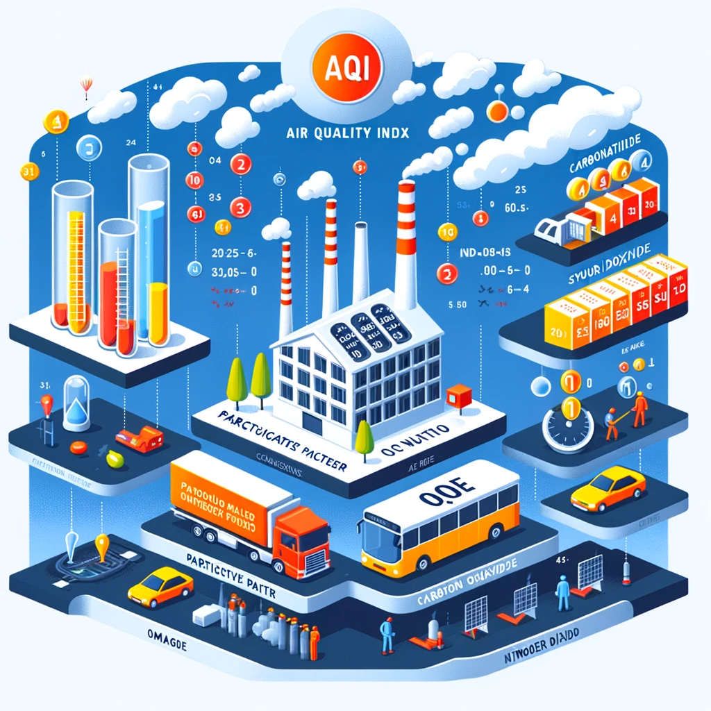 Hoe de luchtkwaliteitsindex (AQI) wordt berekend