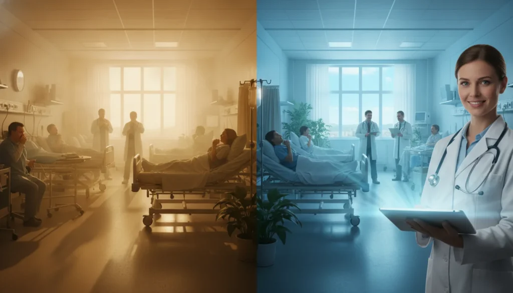 Het effect van luchtkwaliteitsnormen op de gezondheidszorgsector - Hoofdafbeelding