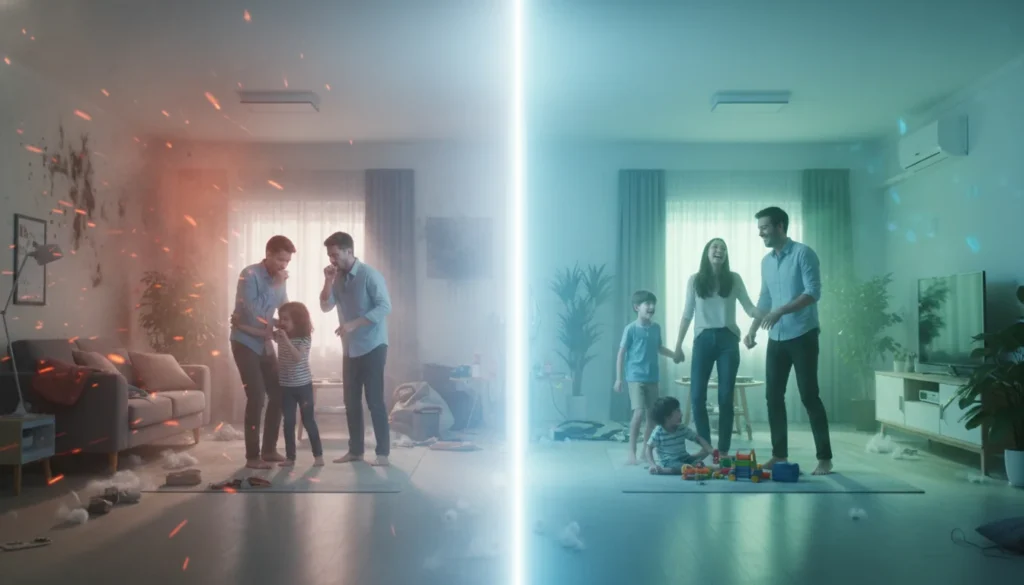 Luchtkwaliteit en Gezinsgezondheid - Hoofdafbeelding