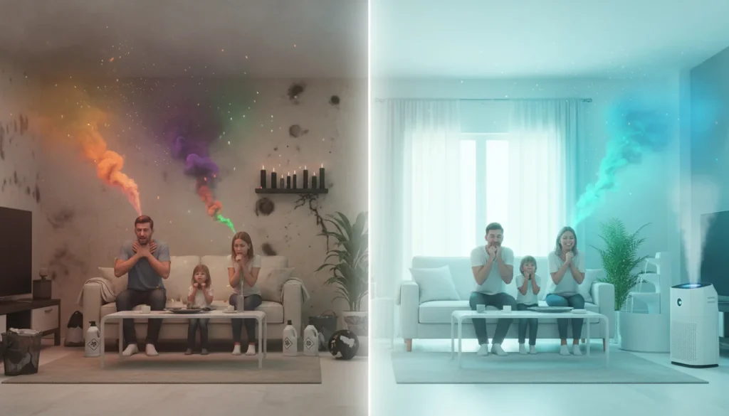 Luchtvervuiling in Huis - Hoofdafbeelding