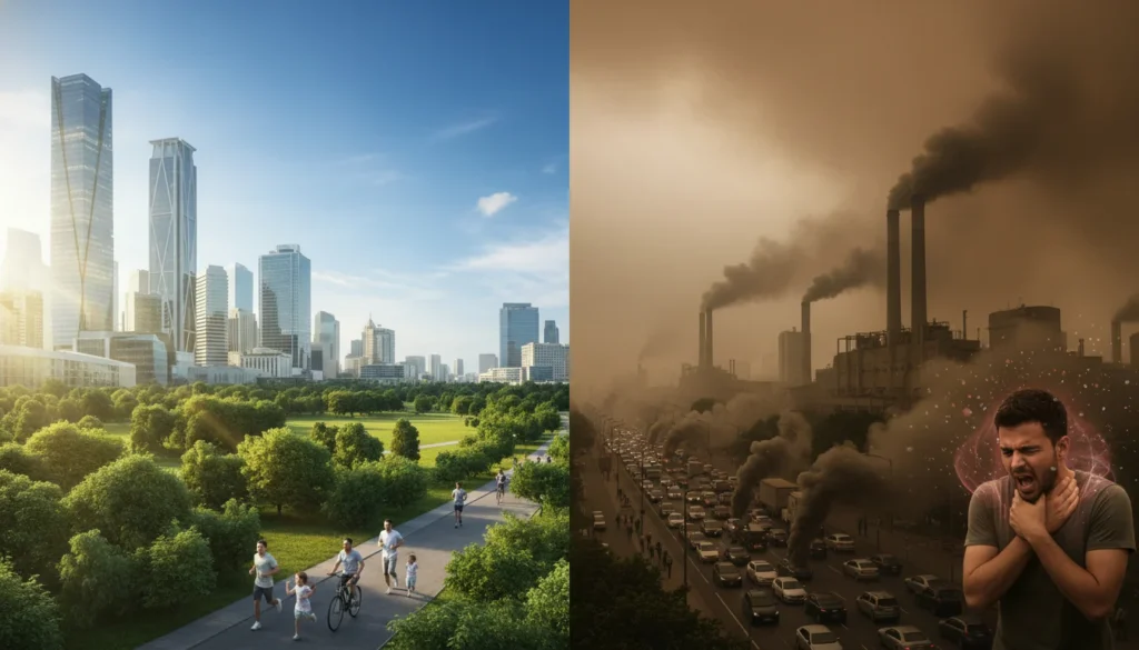 Stedelijke luchtkwaliteit - Hoofdafbeelding