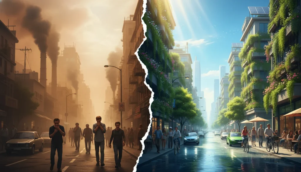 Het belang van luchtkwaliteitsnormen in de volksgezondheid - Hoofdafbeelding