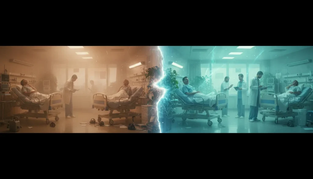 Het effect van luchtkwaliteitsnormen op de gezondheidszorgsector - Hoofdafbeelding