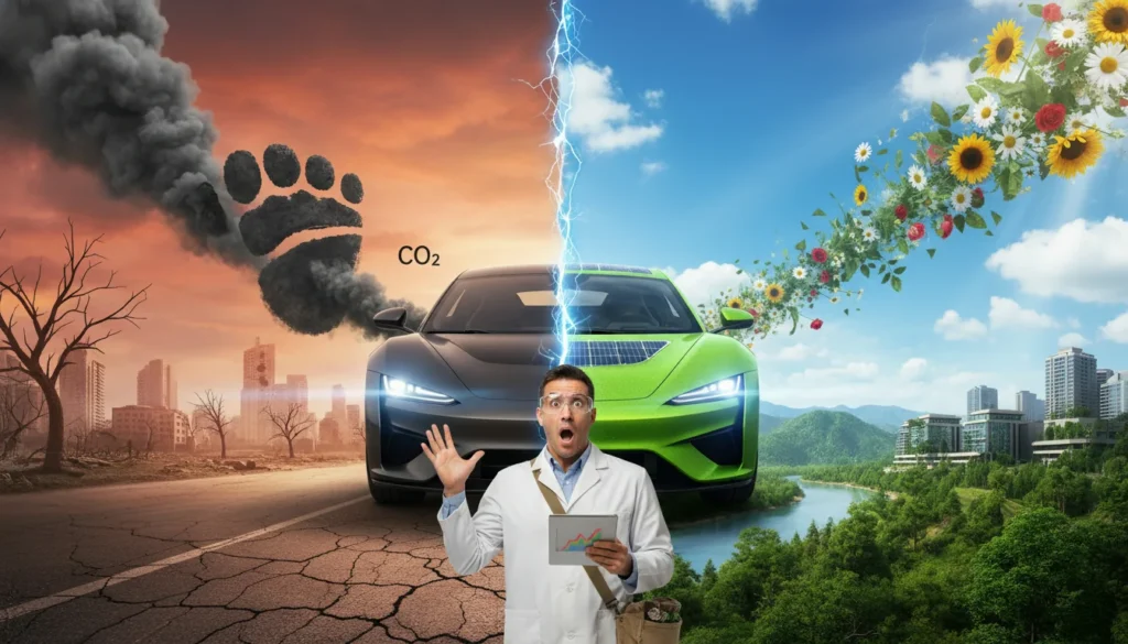 Wat is de CO2 Emissie van Mijn Auto? Bereken en Verlaag Je Ecologische Voetafdruk - Hoofdafbeelding