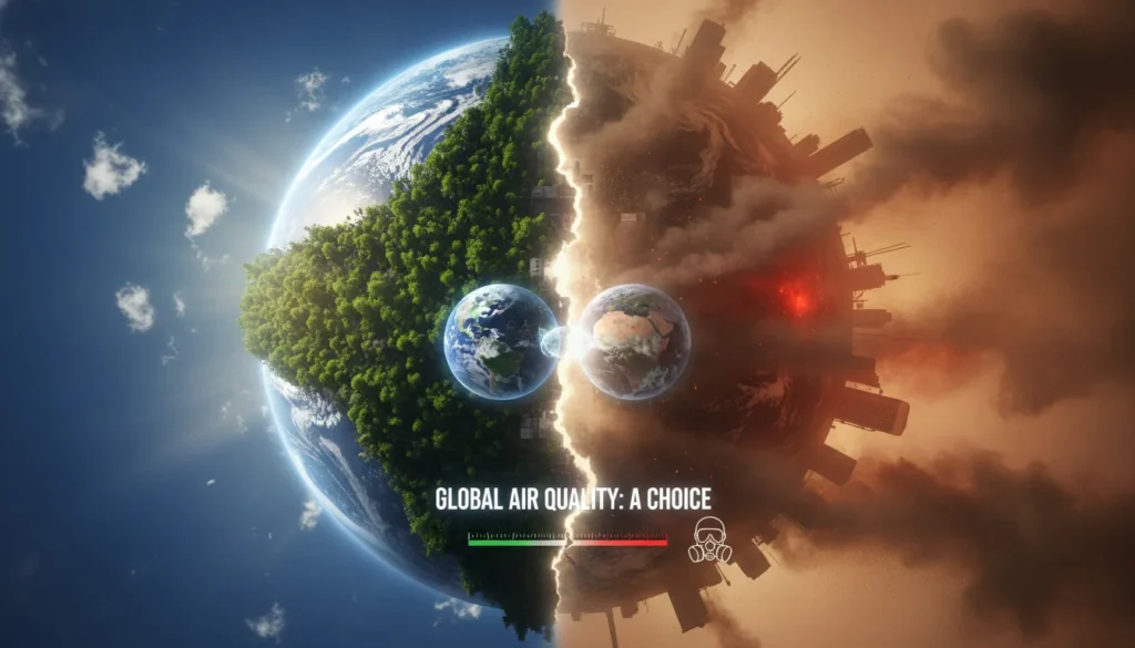 Luchtkwaliteitsindexen wereldwijd - Hoofdafbeelding