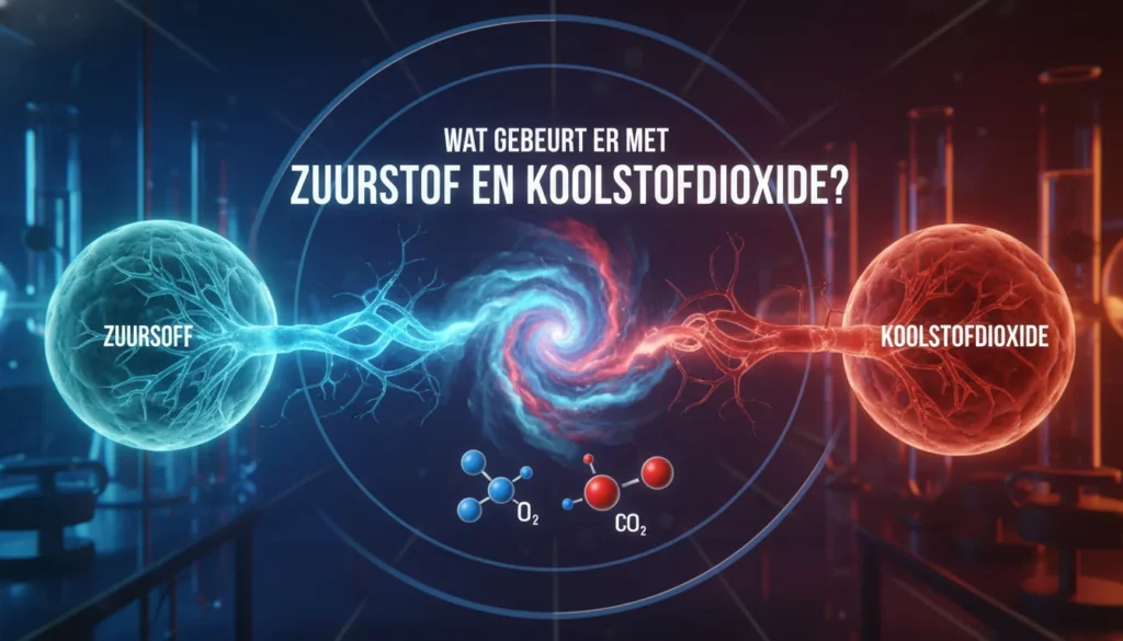 Wat gebeurt er met zuurstof en koolstofdioxide? - Hoofdafbeelding
