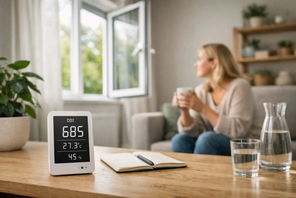 CO2 waarde in huis: wat is gezond en wanneer moet je ventileren?