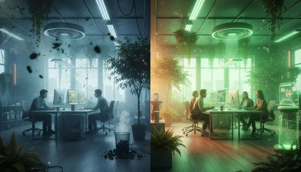 Luchtkwaliteit op kantoor - Hoofdafbeelding