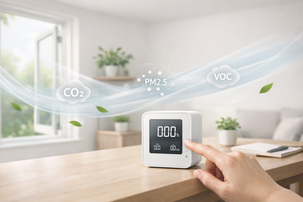 Headerafbeelding: co2 meter kalibreren