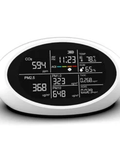 Uniqly - 10-in-1 Luchtkwaliteitsmeter met NDIR CO2 (DM605E) - productfoto 2