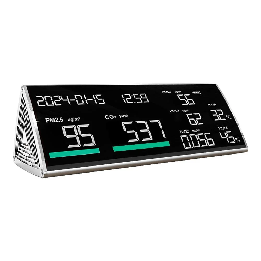 Uniqly 10-in-1 luchtkwaliteitsmeter productfoto